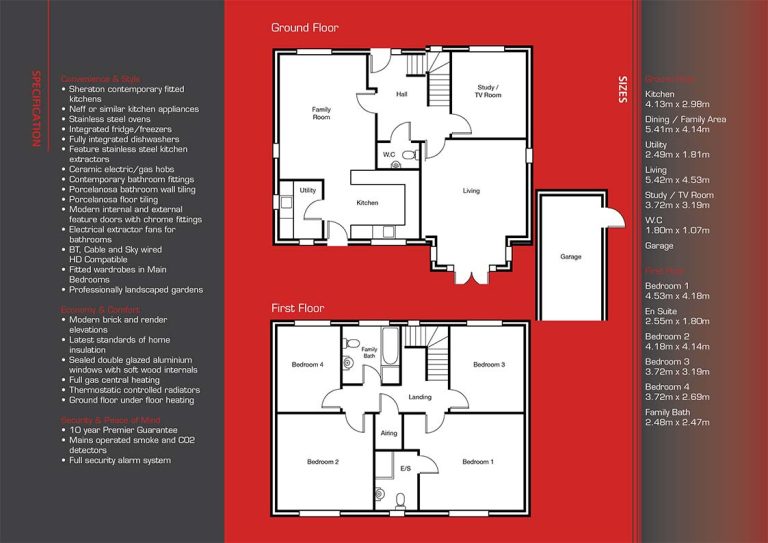 The Copse Berry Hill - floorplan |  | Hoxston